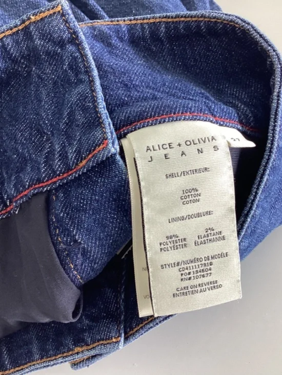 Alice And Olivia Jean Skirt - Picture 4 of 8